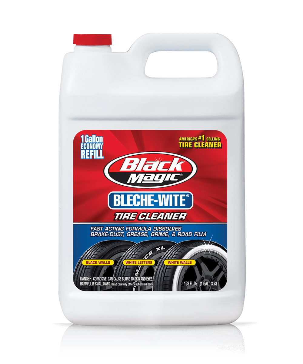 Black Magic Bleche Wite Tire Cleaner Whitewalls Wheel Bleach White