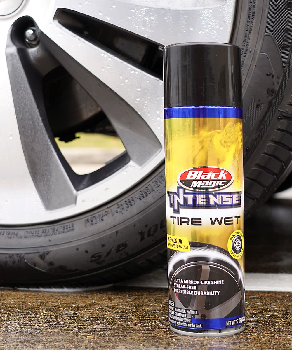  Nick's Professional Supplies High Gloss Tire Shine - Long  Lasting Tire Care - Your Ultimate Wet Tire Shine Spray for a Black Finish  Shine on Ceramic Coating for Cars, Trucks, Motorcycles